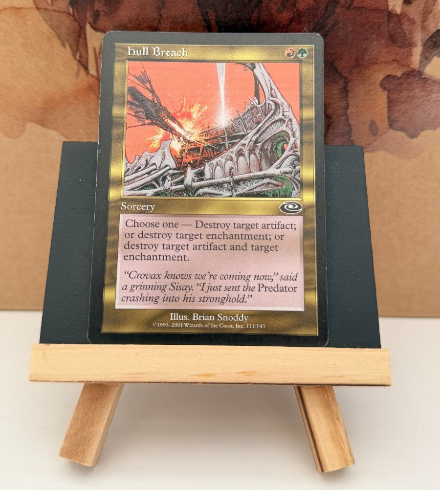 Hull Breach Planeshift 111/143 LP MTG – Sorcery – Multicoloured