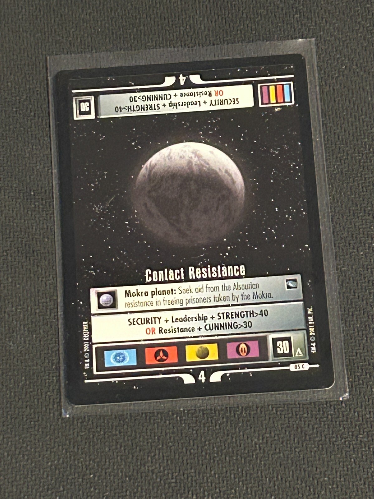 Star Trek CCG Voyager Contact Resistance