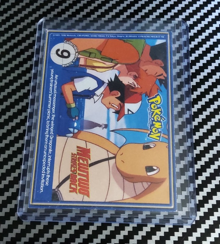 LP Lapras Non Perforated #131 Pokemon Burger King Poketrivia Original 1999