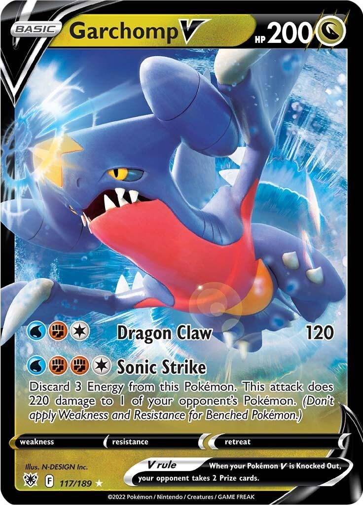 Garchomp V [SWSH10 – 117/189]