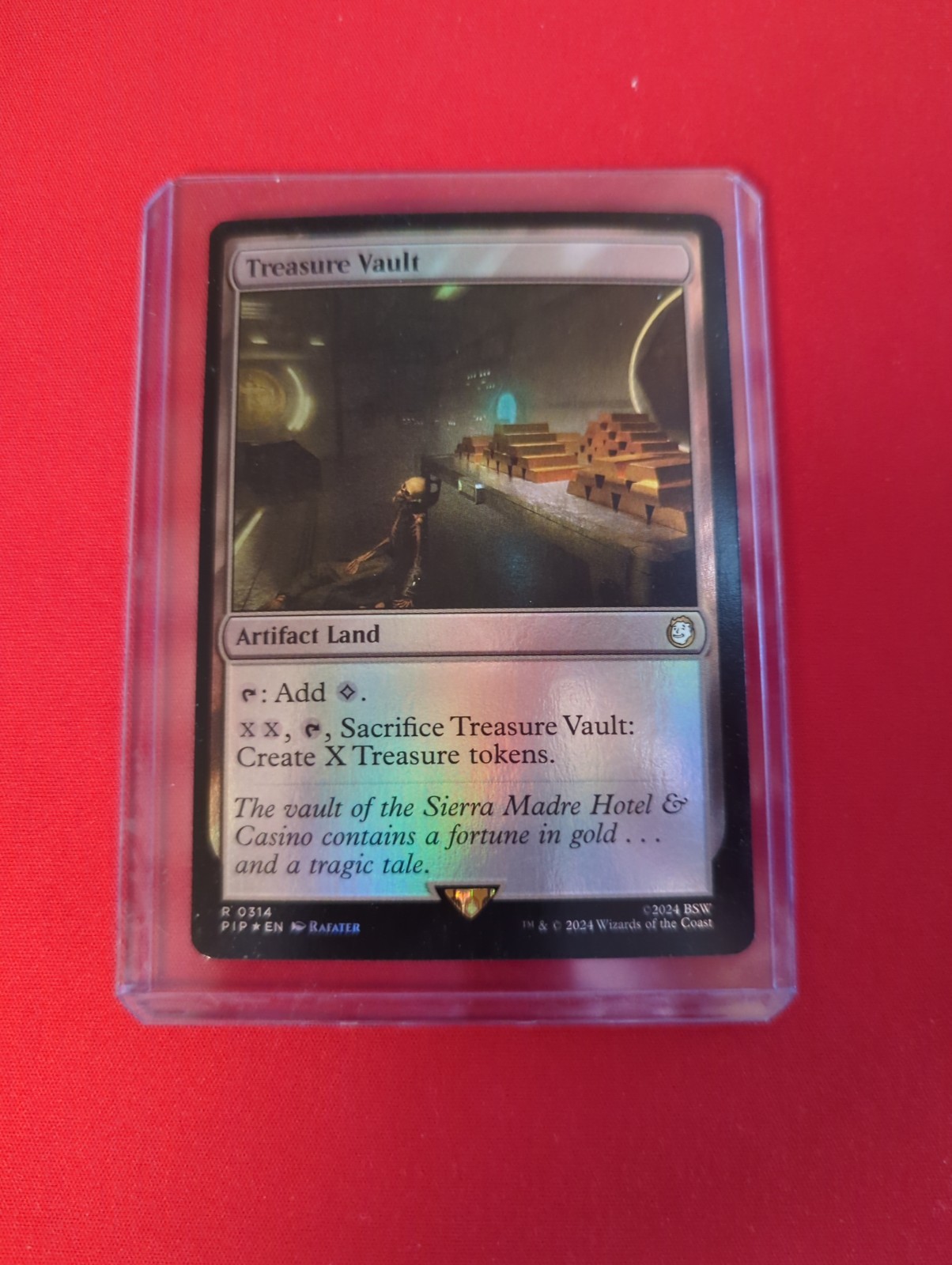 Treasure Vault (Extended Art) Universes Beyond: Fallout Foil