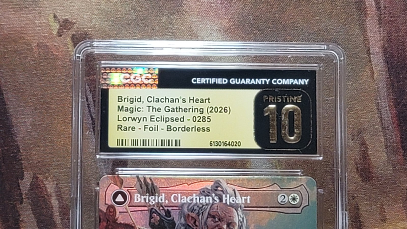 MTG Brigid, Clachan’s Heart/Brigid, Doun’s Mind Foil ECL CGC Pristine10 Pop 1 🔥