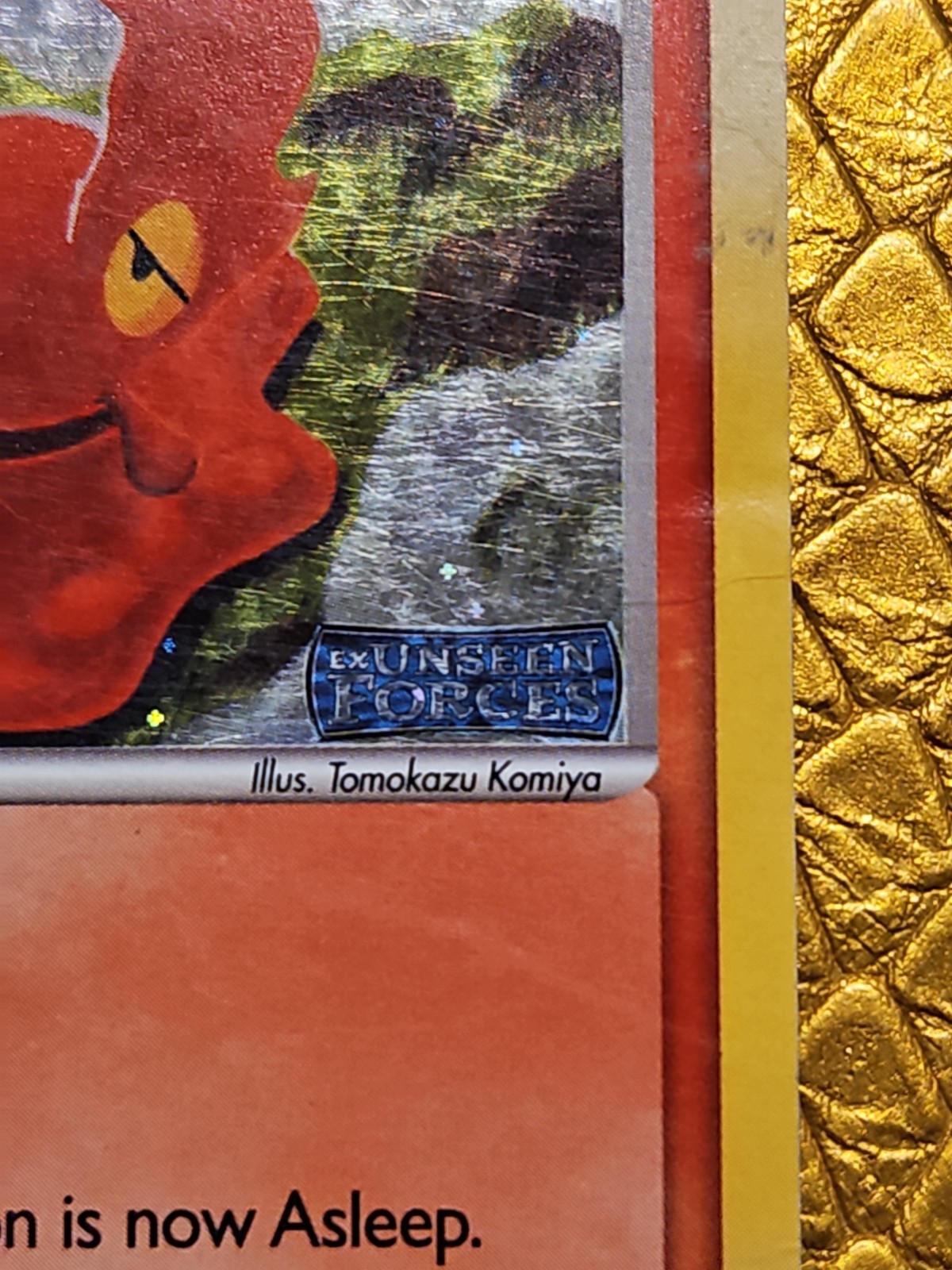 Slugma 73/115 Unseen Forces Reverse Holo