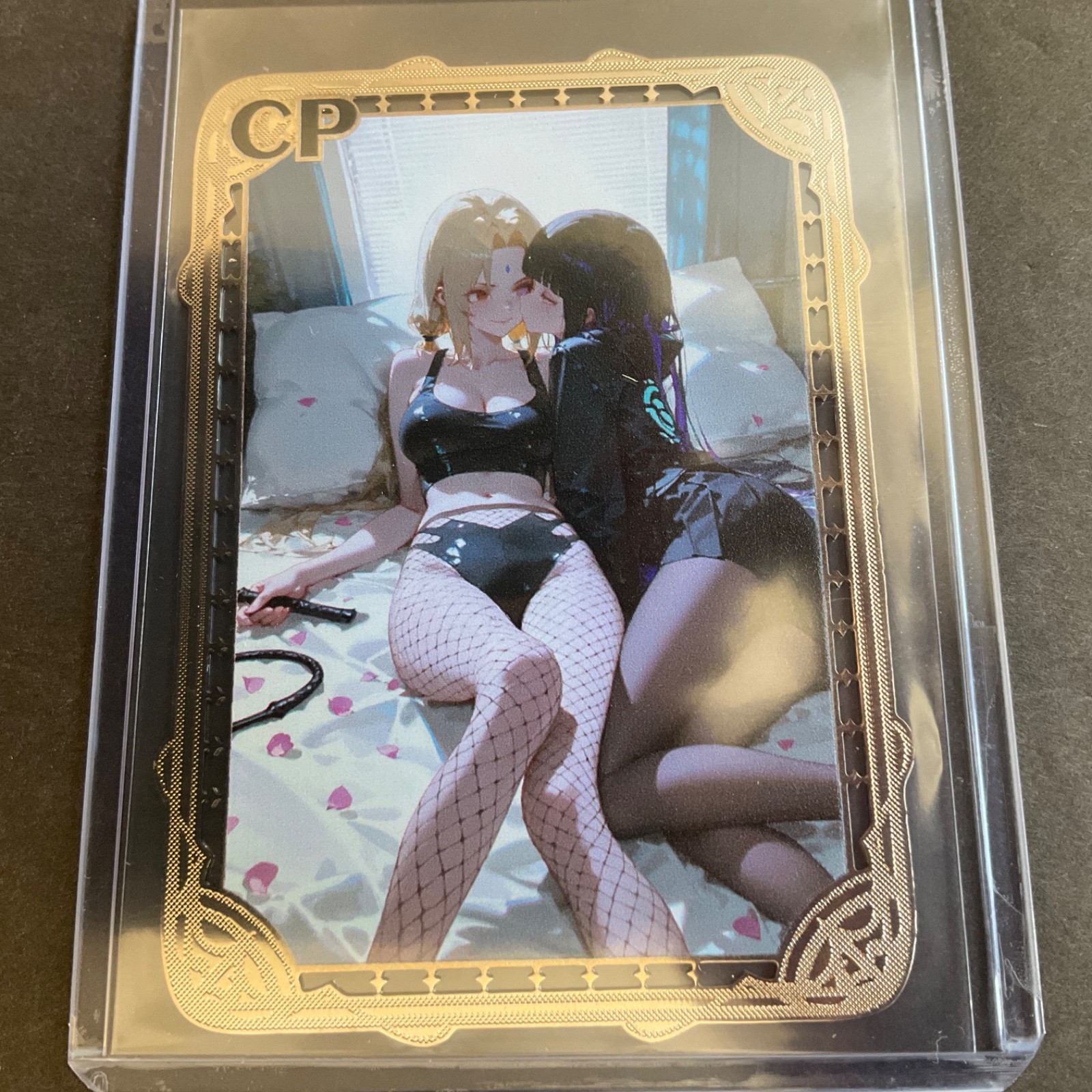 Goddess Story Gold METAL Card – Maiden Party – Serial Number #/200! Hinata Anime