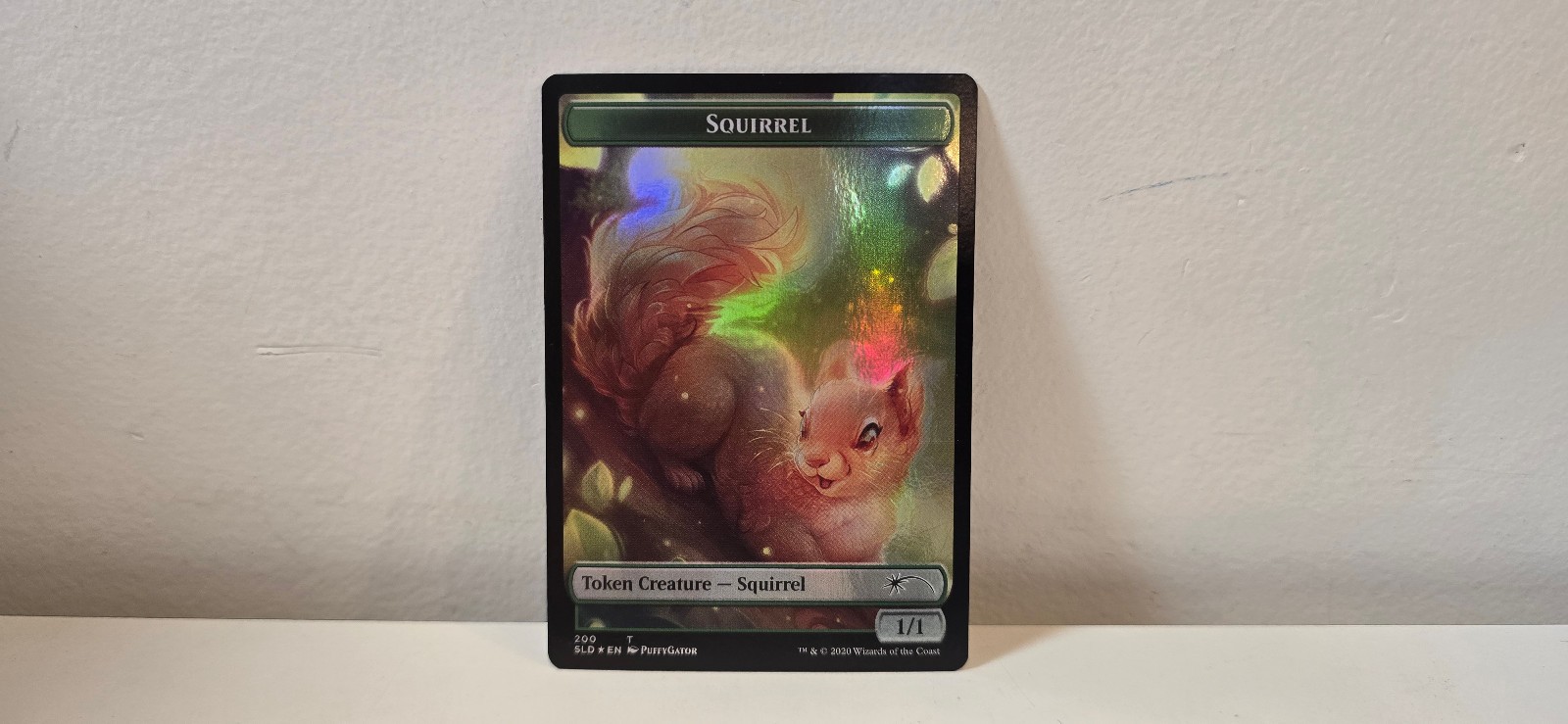 2020 Magic Squirrel Token Foil English – We Hope You Like Secret Lair (SLD) Mint