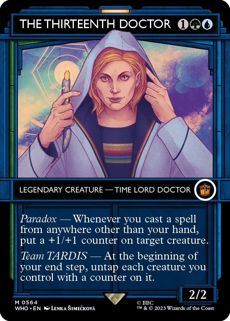 The Thirteenth Doctor (Showcase) – 564 – Universes Beyond: Doctor Who – MTG