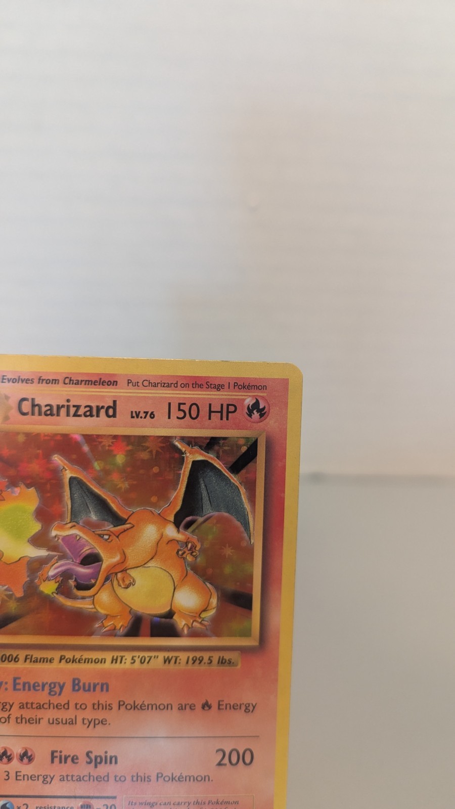 Charizard 11/108 Evolutions Holo
