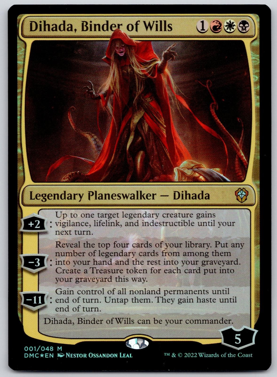 Magic the Gathering Dihada Commander Dominaria United