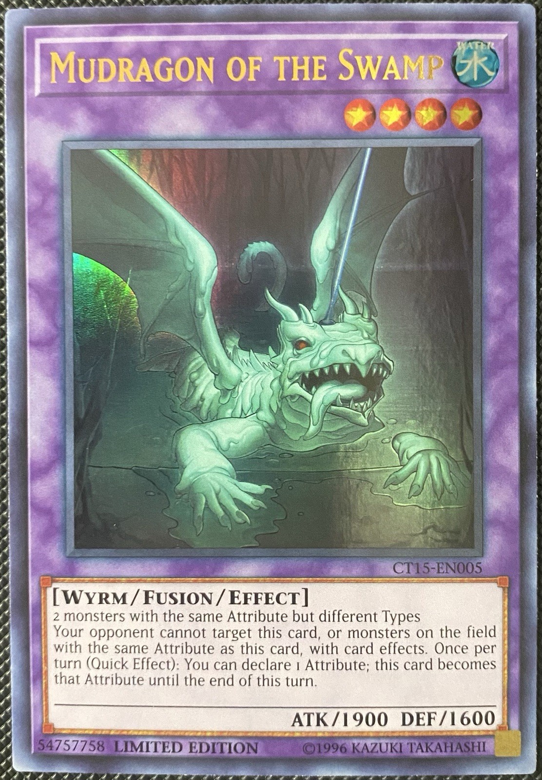 Mudragon of the Swamp CT15-EN005 2018 Mega-Tins Limited Edition – Yugioh Card