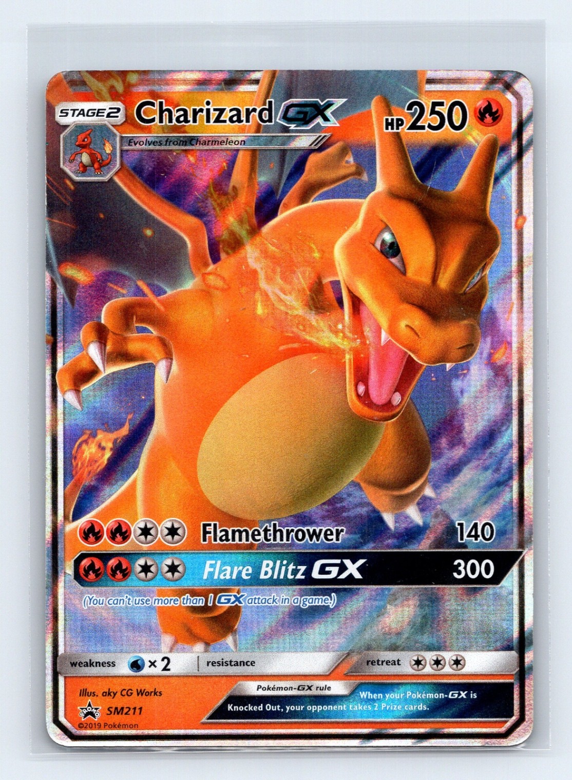 Charizard GX Promo SM Promos SM211 MP