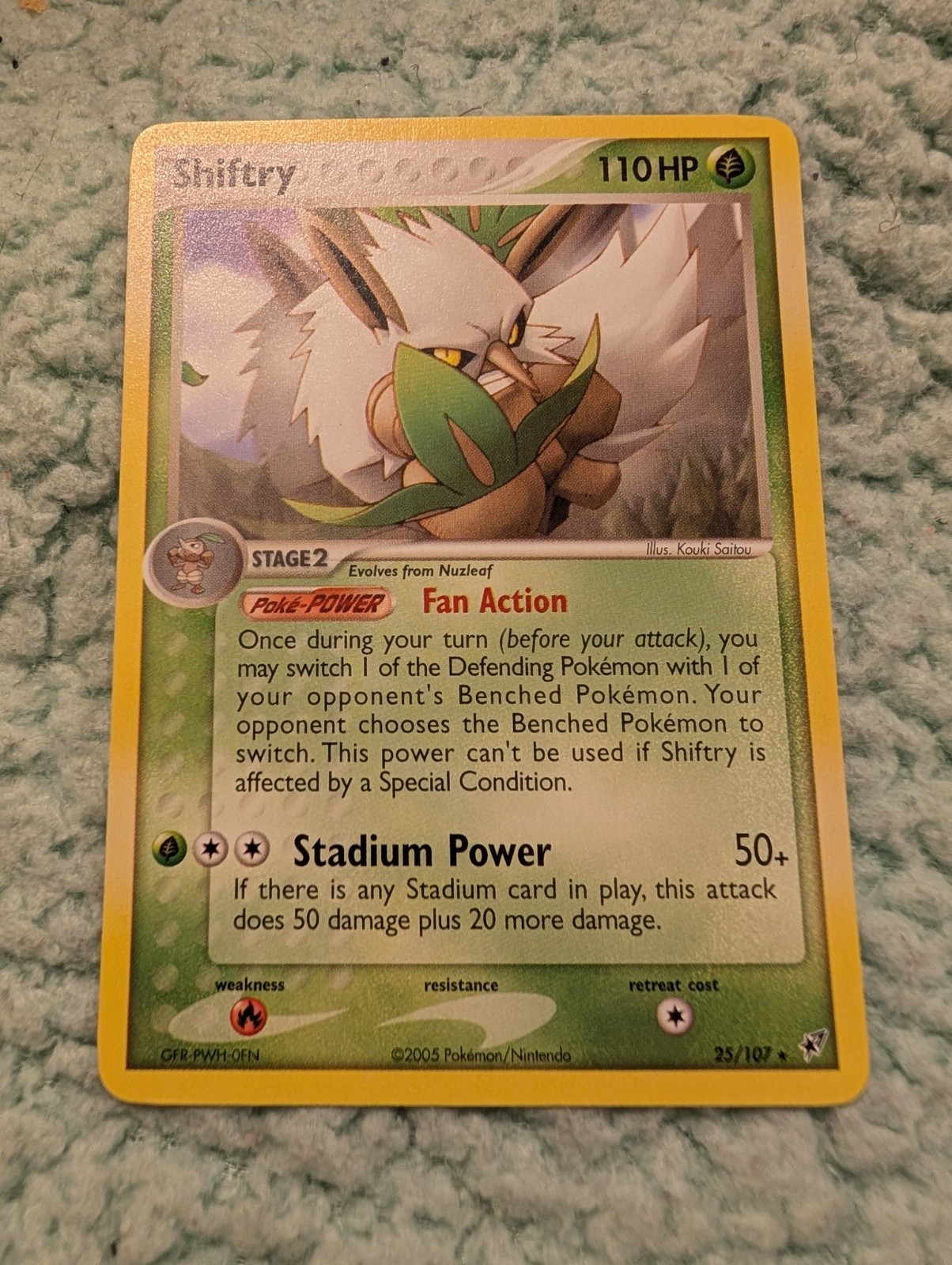 Shiftry 25/107 Deoxys Regular Nm 21926