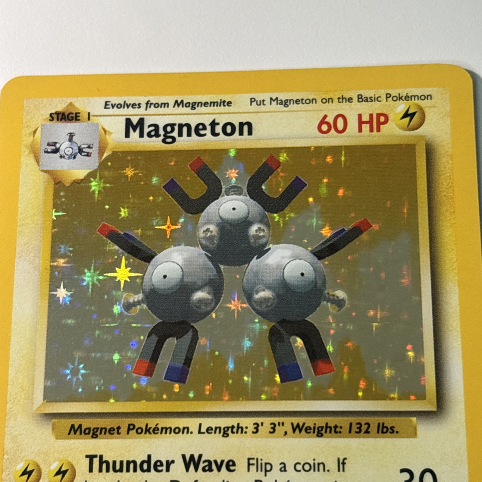 Magneton 009/102 Base Set Holo Pokémon TCG