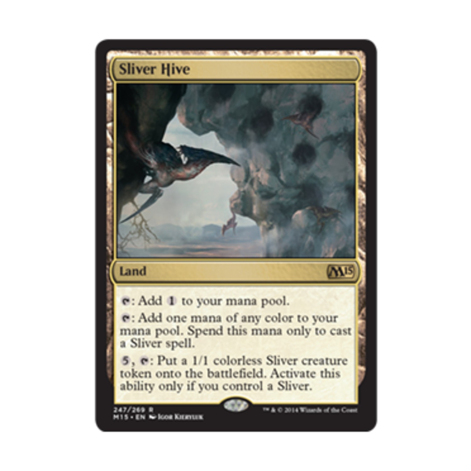 WotC MTG Magic 2015 Sliver Hive (R) NM