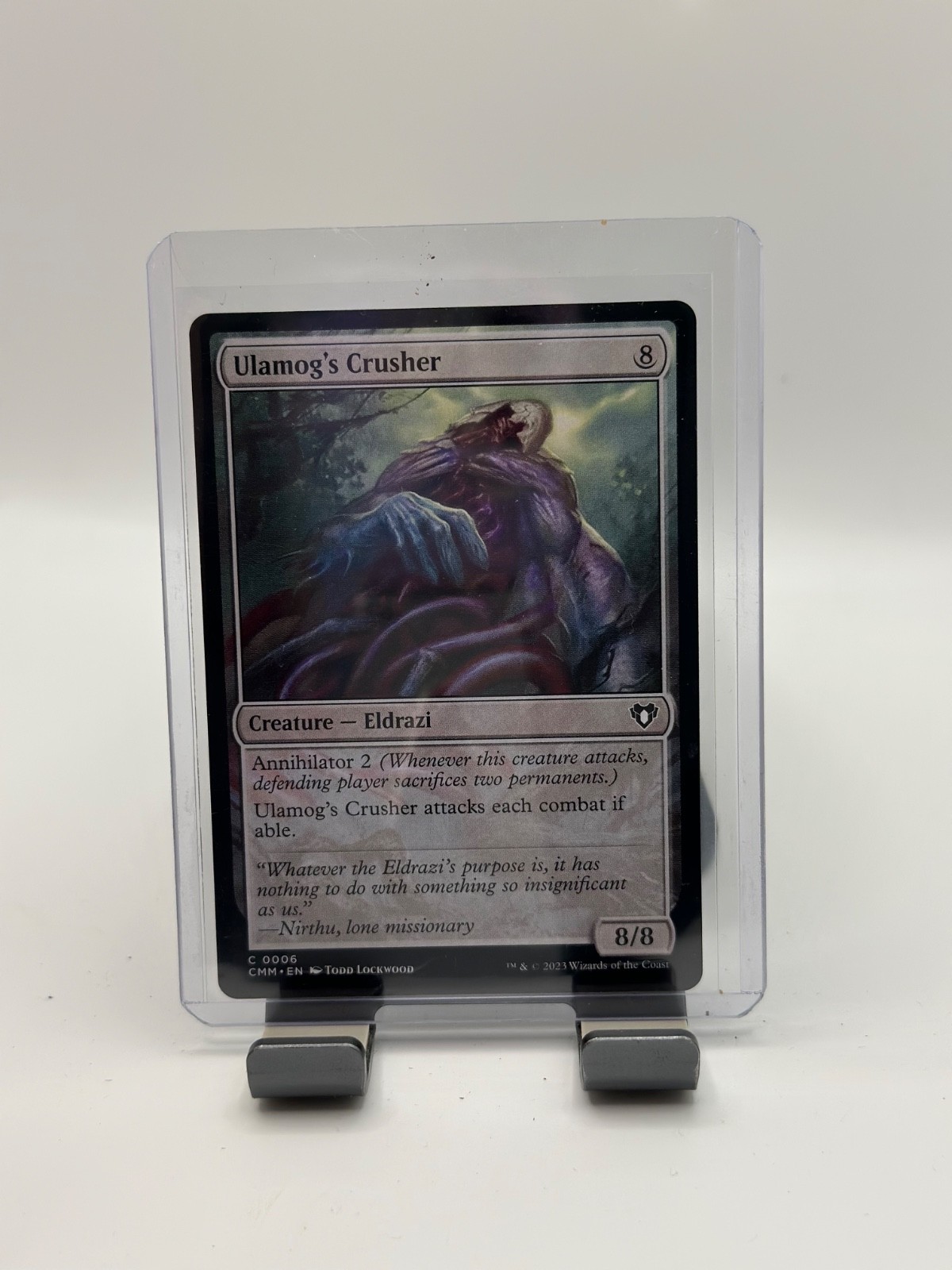 MTG, Ulamog’s Crusher $3 ORDER MIN 6 NM CMM: Commander Masters Regular