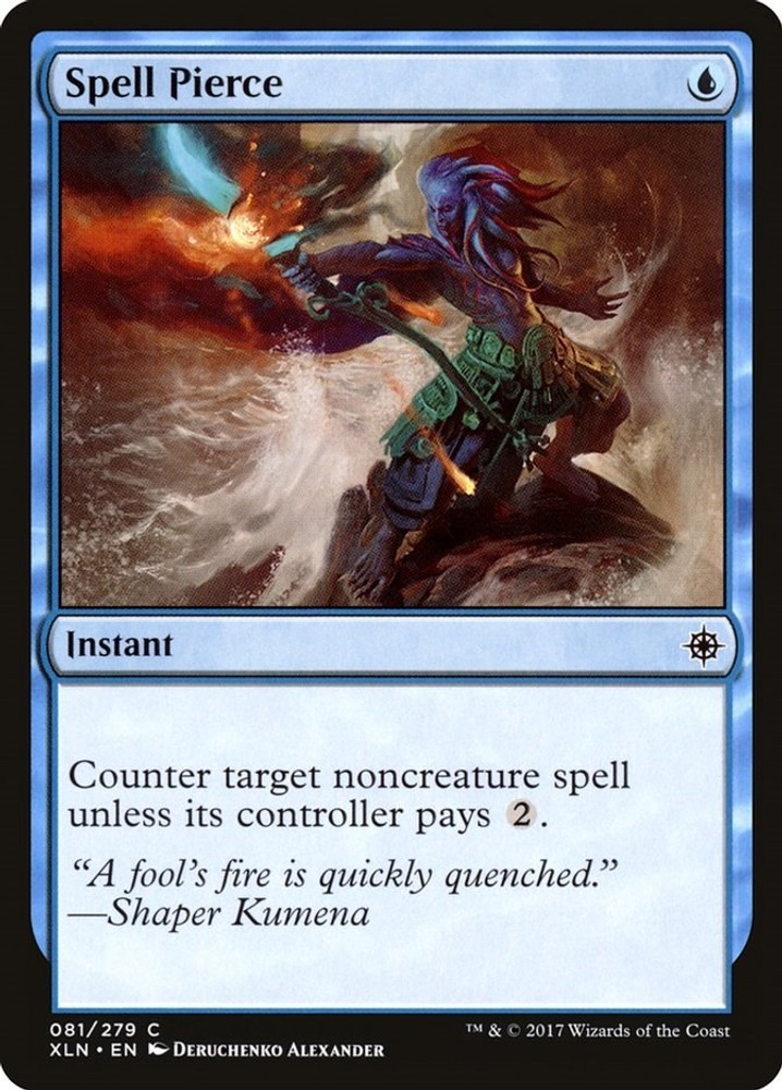 Spell Pierce | XLN | 81 | NM/Common | 001-MTG-C