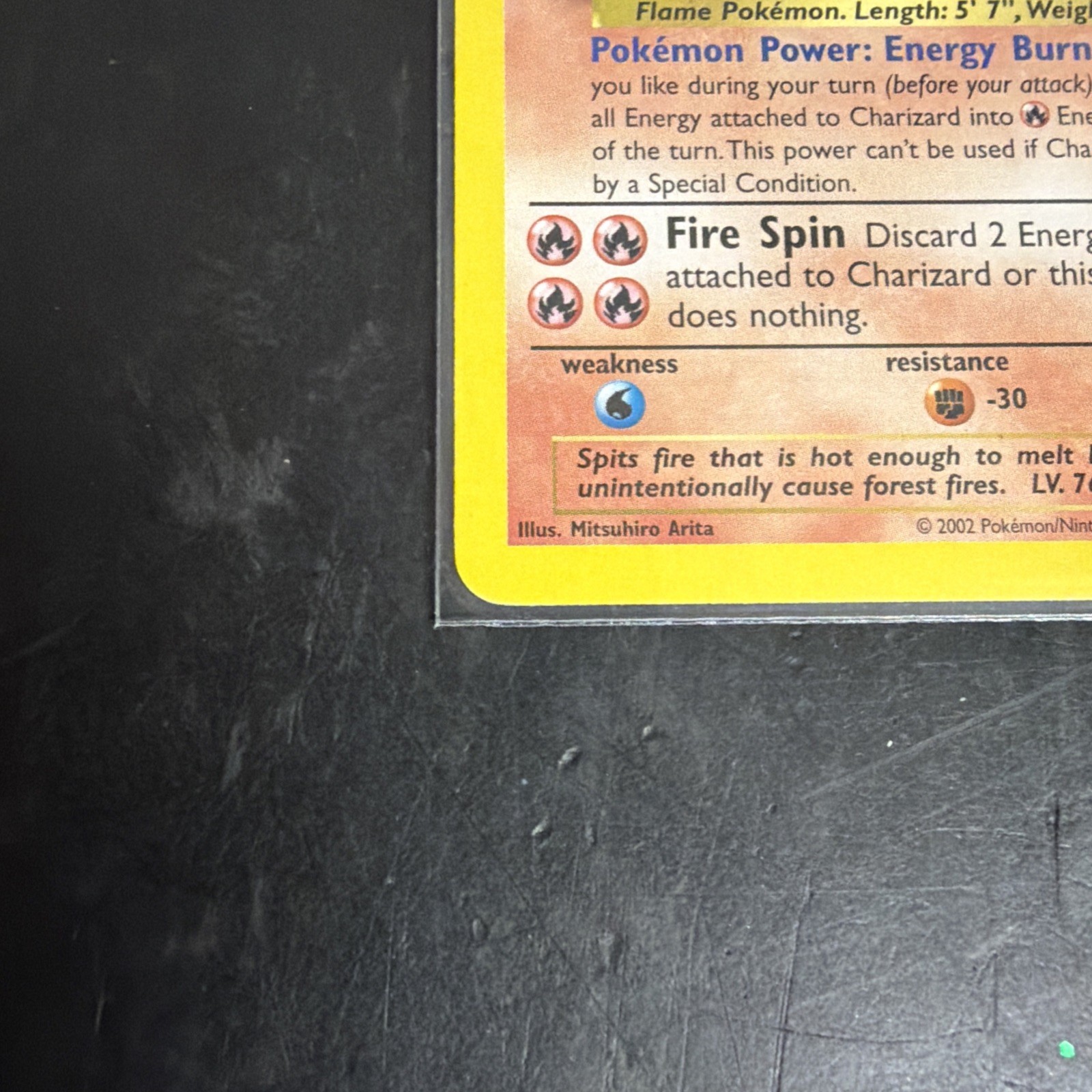 Charizard 3/110 Legendary Collection Deck Exclusive NON HOLO NM WotC 2002 Clean