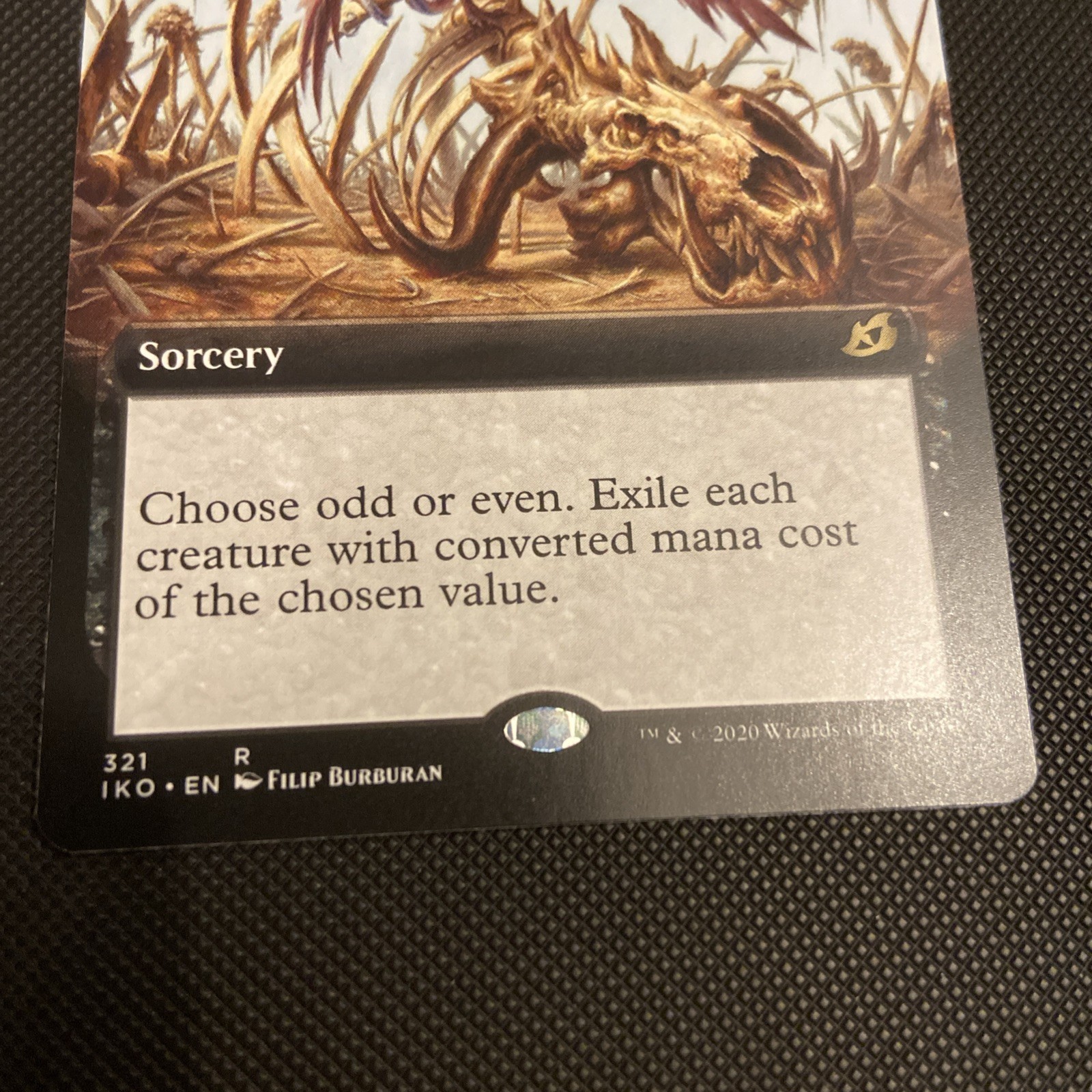 Extinction Event (Extended Art) Ikoria: Lair of Behemoths MTG