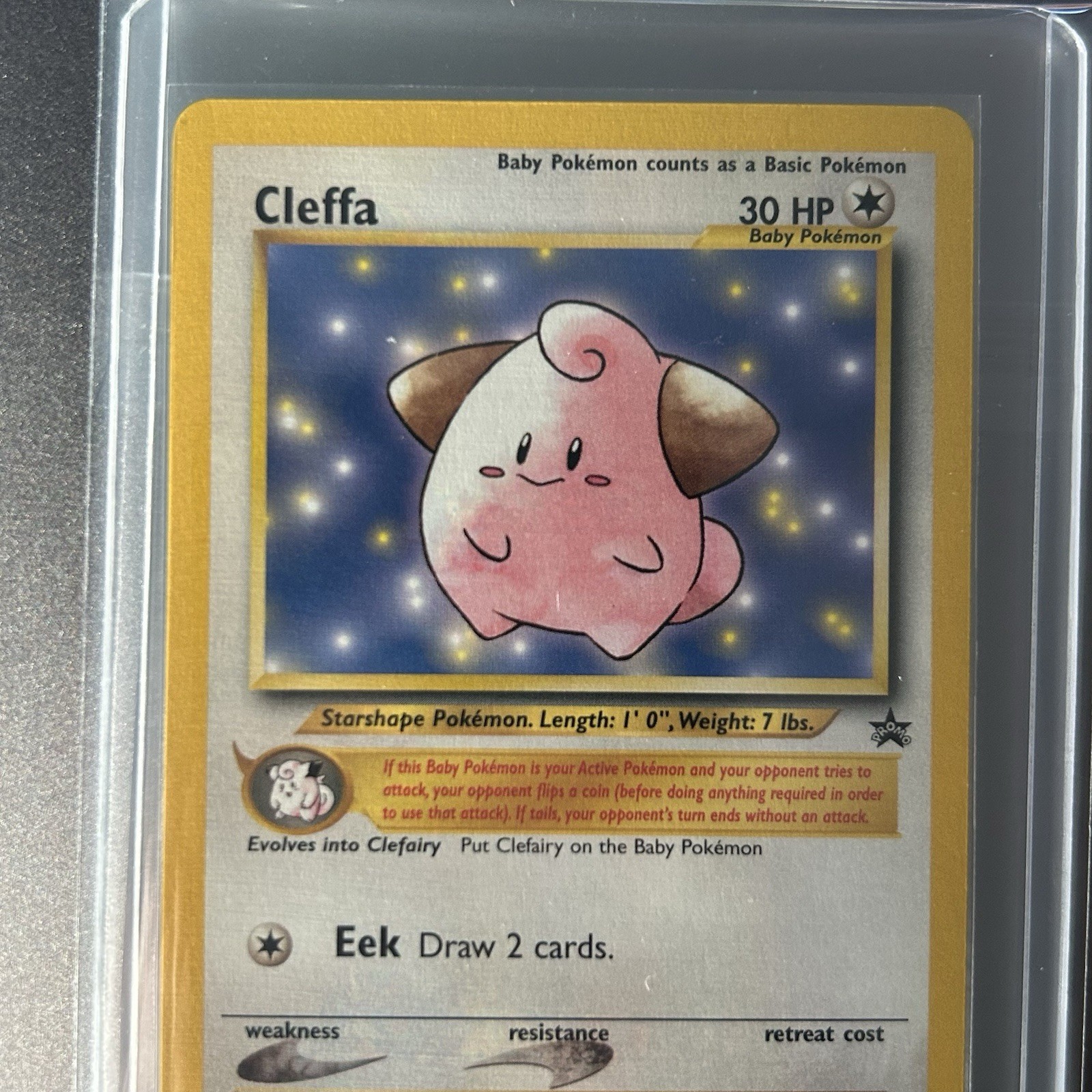 Pokémon TCG Cleffa Wizards Black Star Promos 31 Regular Promo