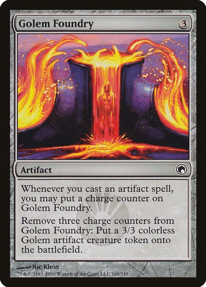 NM – Golem Foundry [SOM – 160] Scars of Mirrodin