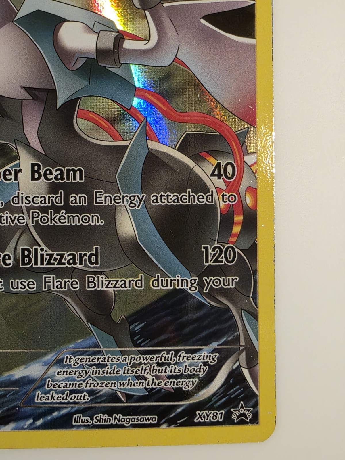 White Kyurem (Full Art Promo) XY81 XY Holo
