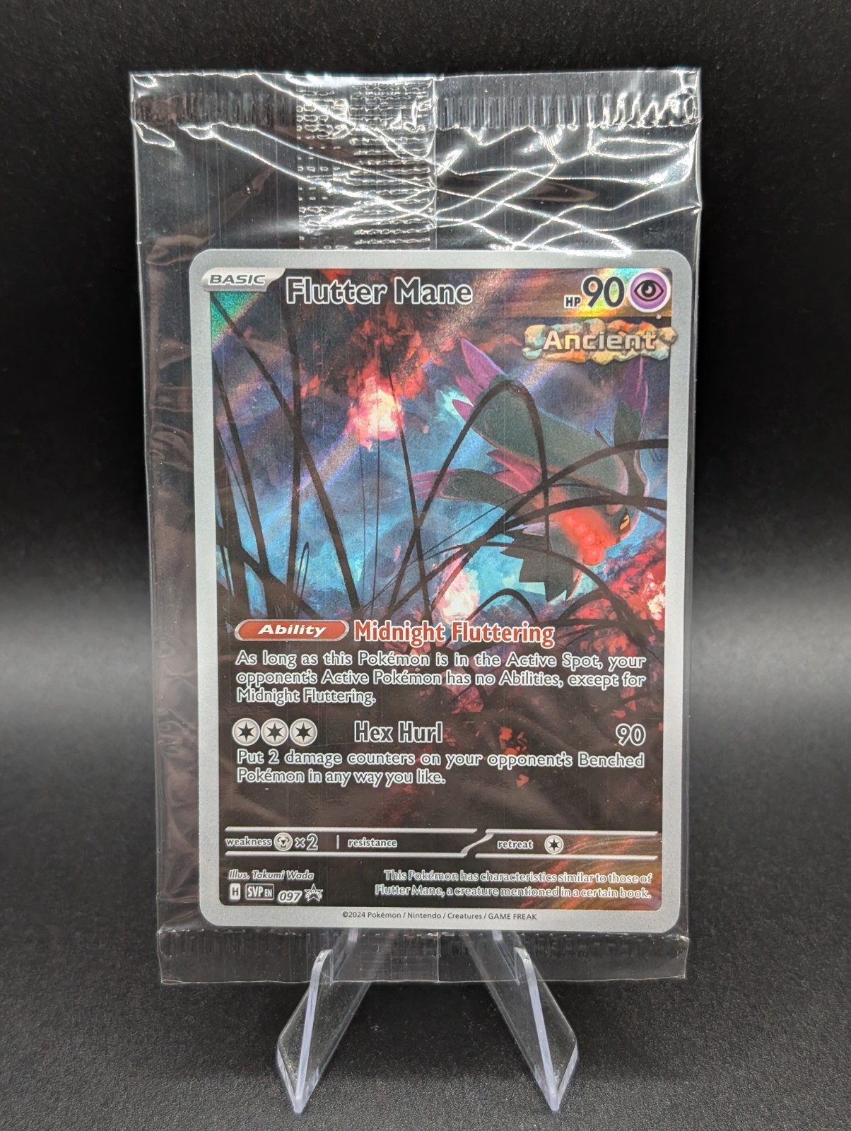 Flutter Mane – 097 SEALED Promo SV: Scarlet & Violet Promo Cards Pokémon TCG