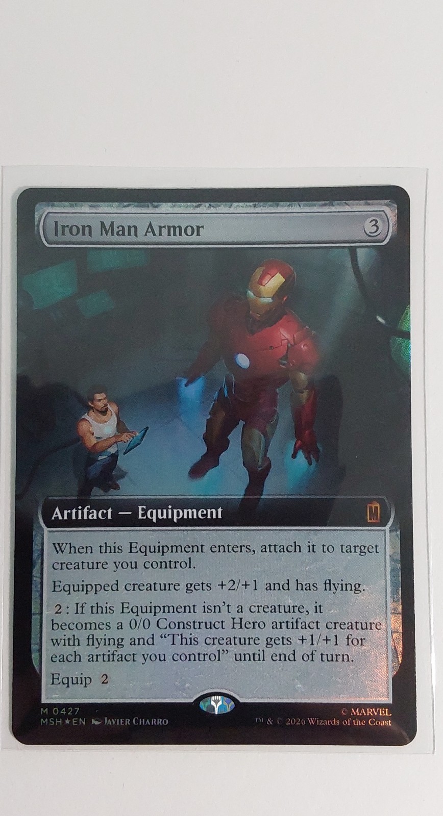Iron Man Armor (Extended Art) Marvel Super Heroes Foil
