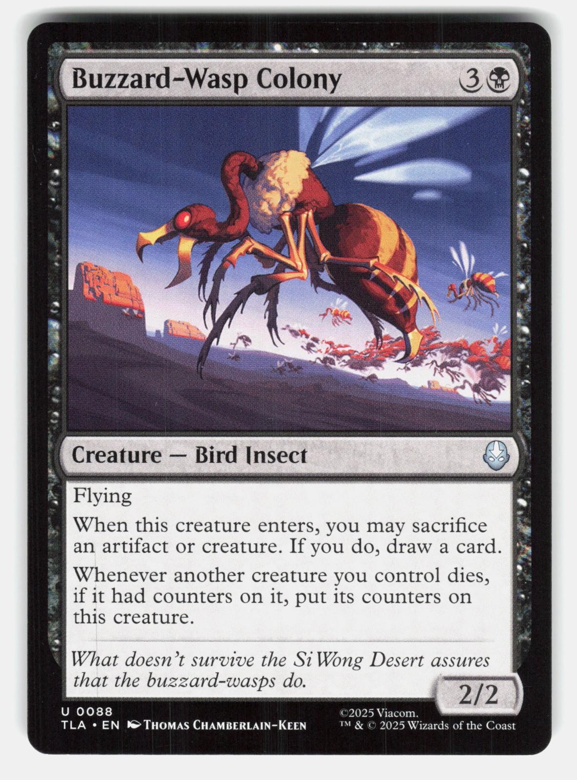 BUZZARD-WASP COLONY – Magic: The Gathering – CHAMBERLAIN-KEEN LP
