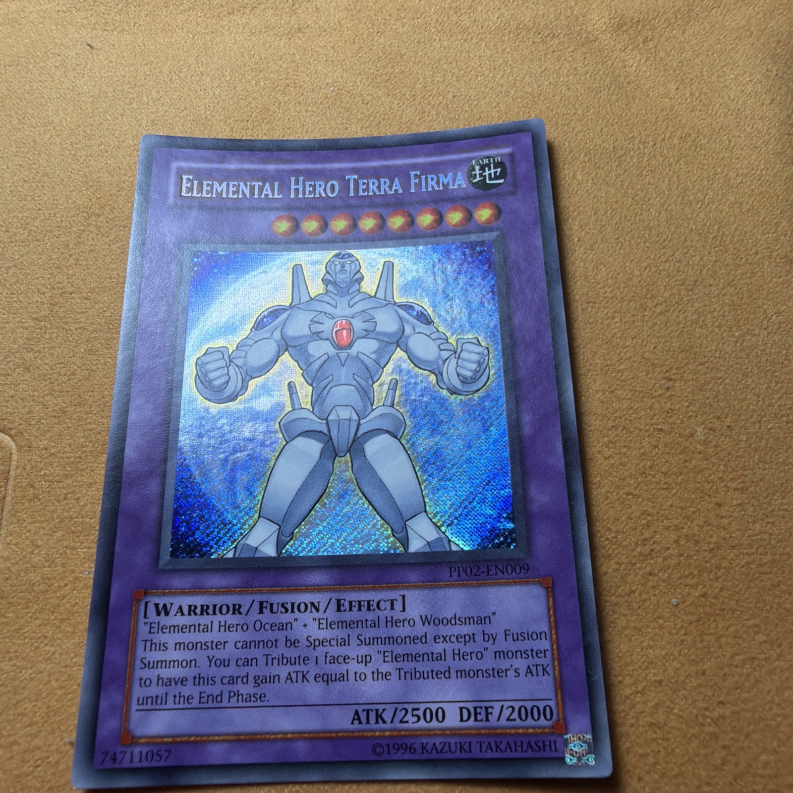 Elemental Hero Terra Firma PP02-EN009 Premium Pack 2 Unlimited