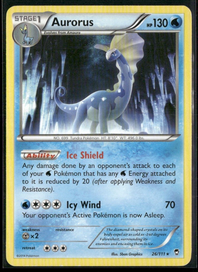 XY – Furious Fists #26/111 Aurorus