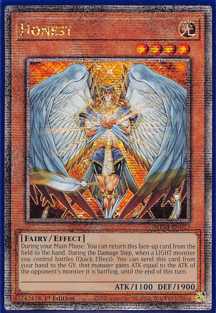 Honest (Quarter Century Secret Rare) Quarter Century Secret Rare 25th Anniversar