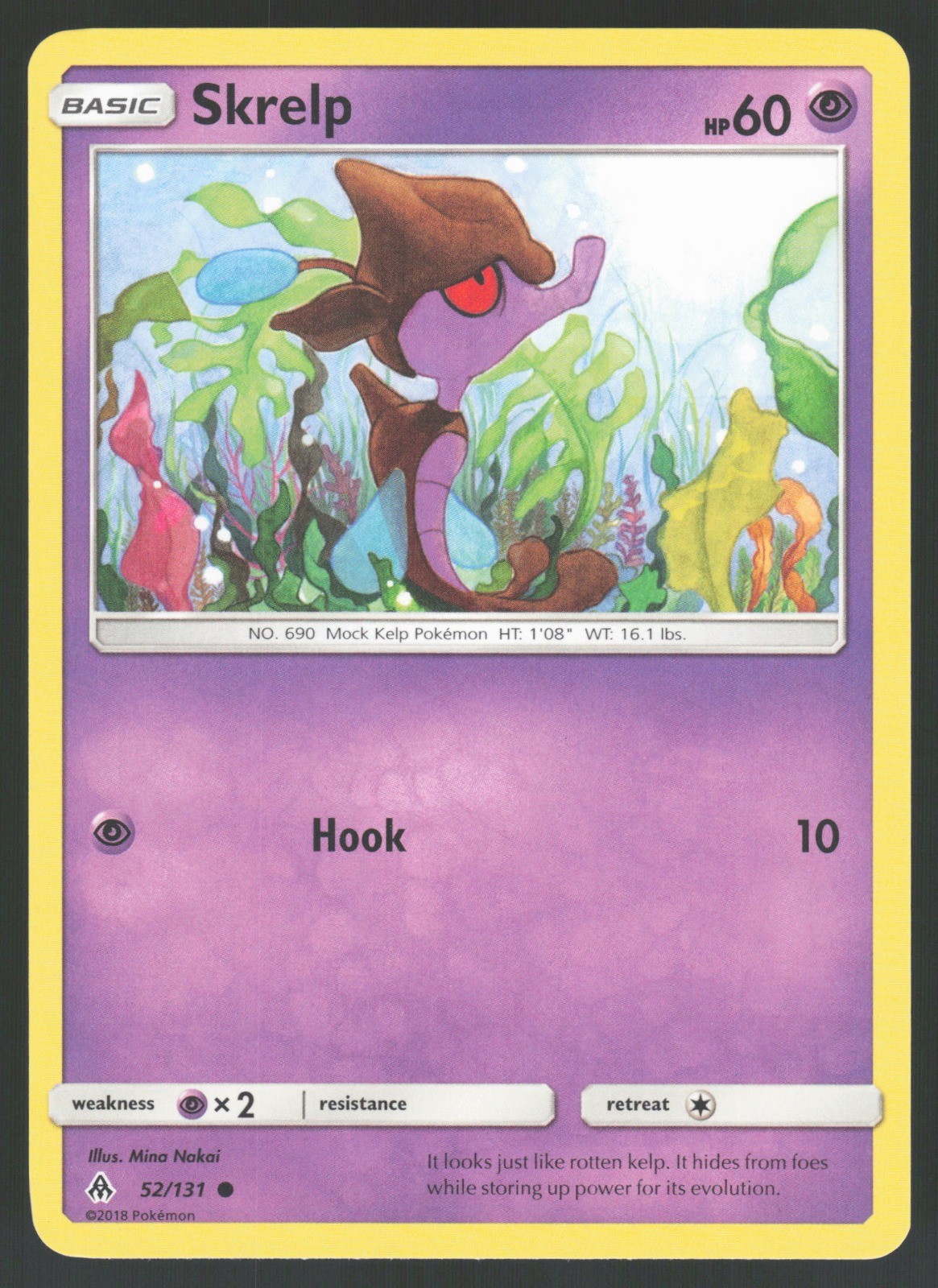 Skrelp SM – Forbidden Light 52/131 NM Mina Nakai