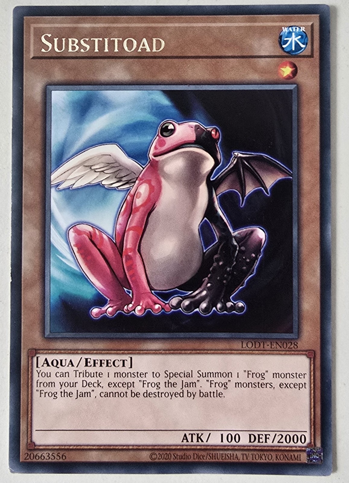 Substitoad Yugioh Light of Destruction (2020 Date Reprint) LP