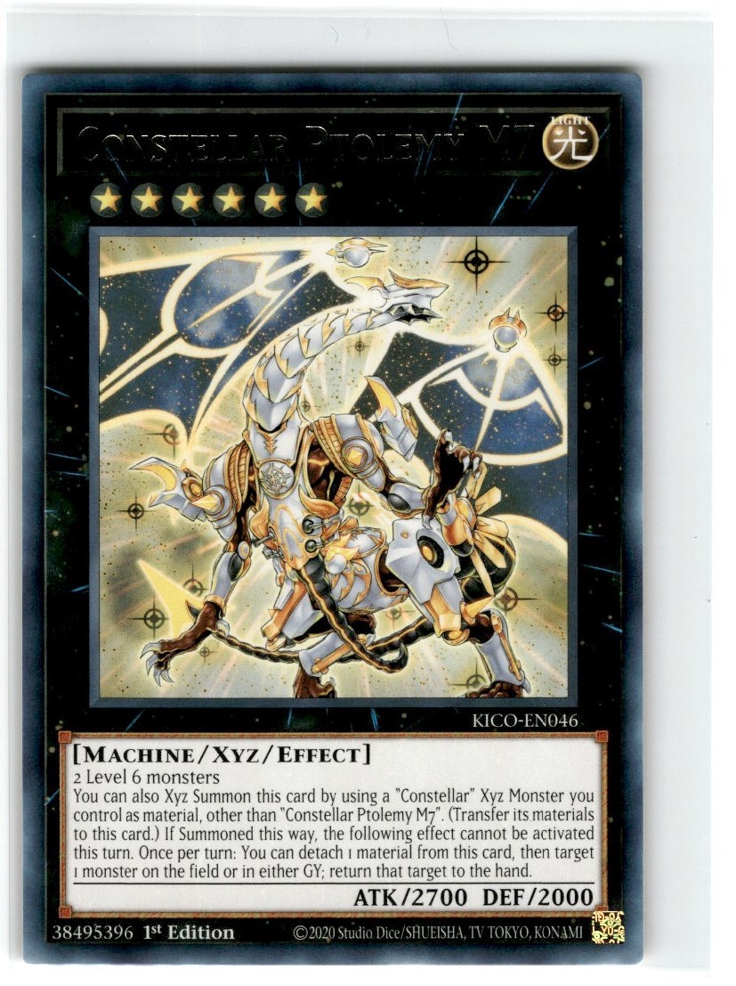 Yu-Gi-Oh! Constellar Ptolemy M7 1st Edition KICO-EN046 Lightly Played Rare