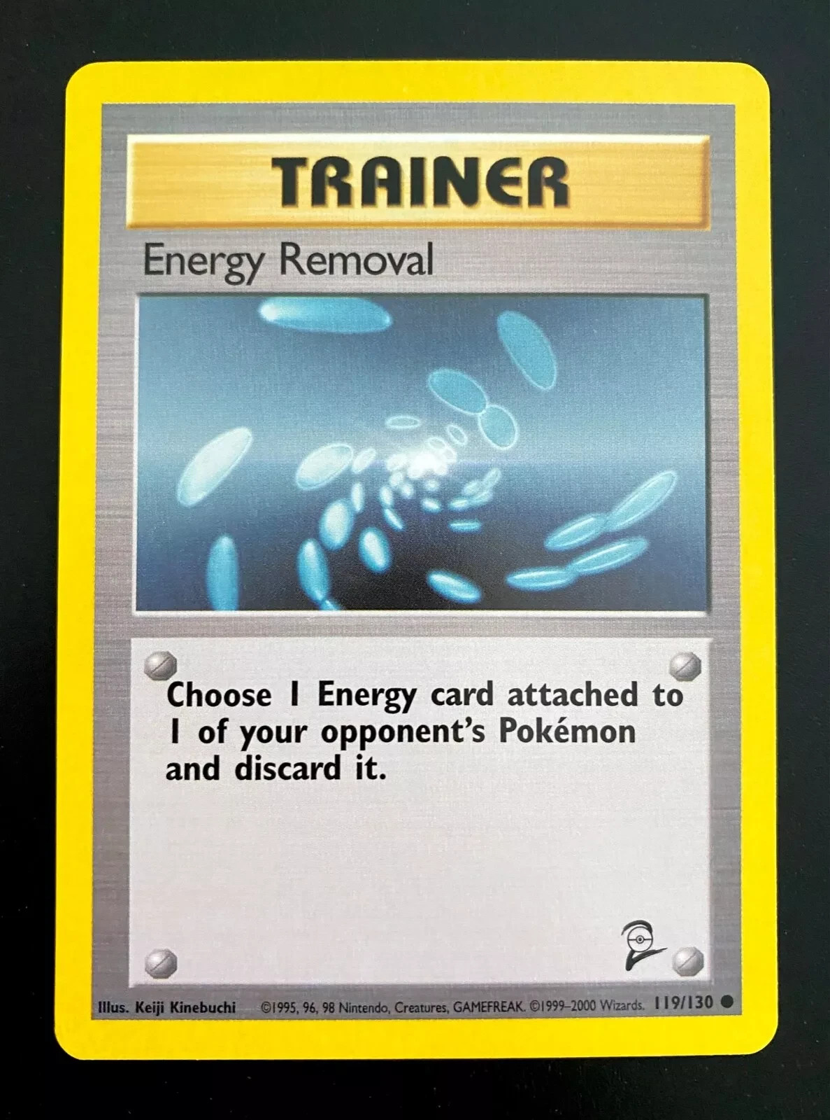 Energy Removal 119/130 Base Set 2 LP-EXC BUY 2 CARDS GET 1 FREE!!