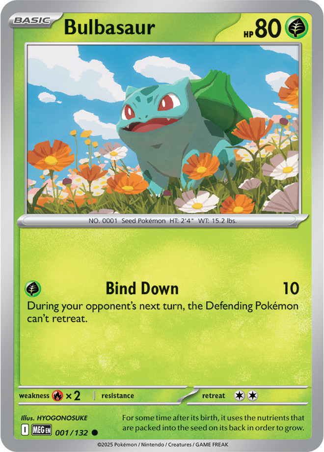 Pokemon TCG Mega Evolution Base Set Single Cards 1-132 YOU CHOOSE! Ready to Ship