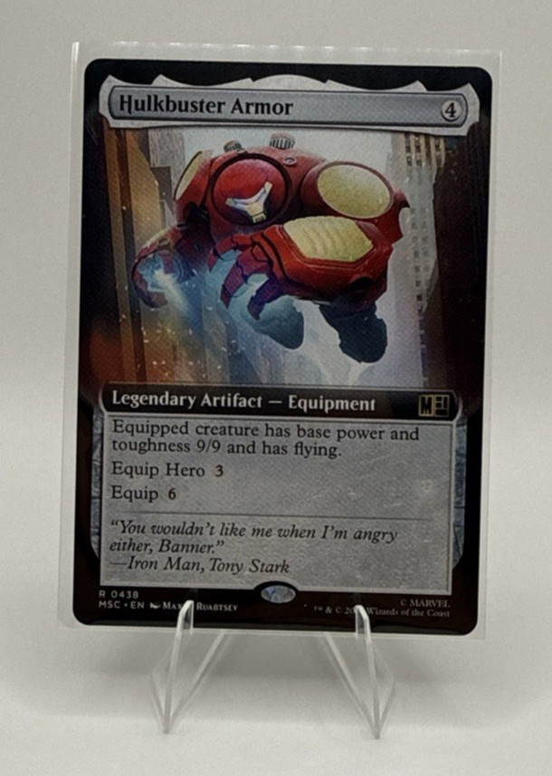 Hulkbuster Armor (Extended Art) Commander: Marvel Super Heroes Regular