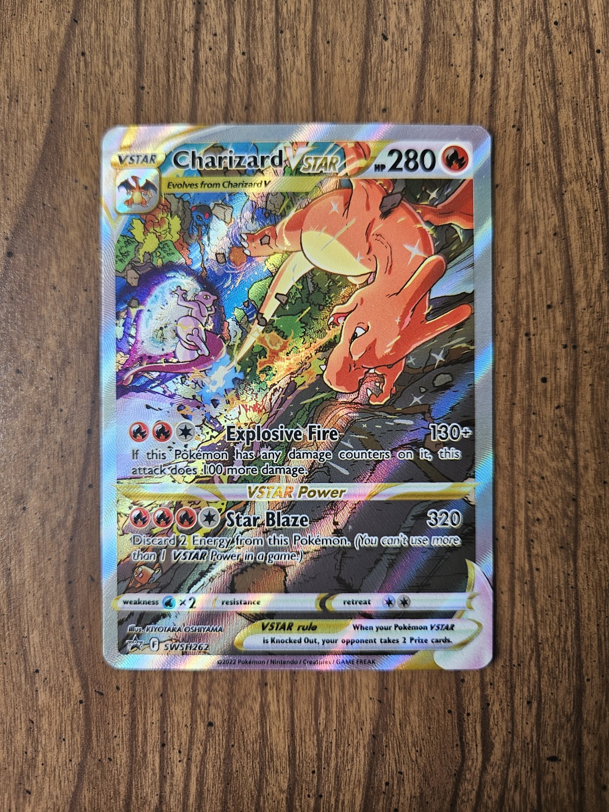 Charizard VSTAR SWSH262 SWSH: Sword & Shield Promo Cards Holo NM