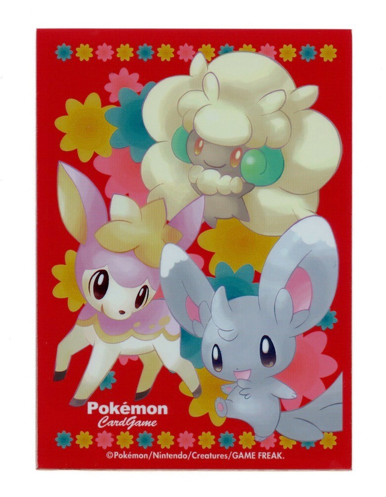 2011 Minccino Deerling Whimsicott Individual Card Sleeve Pokemon Japan Original