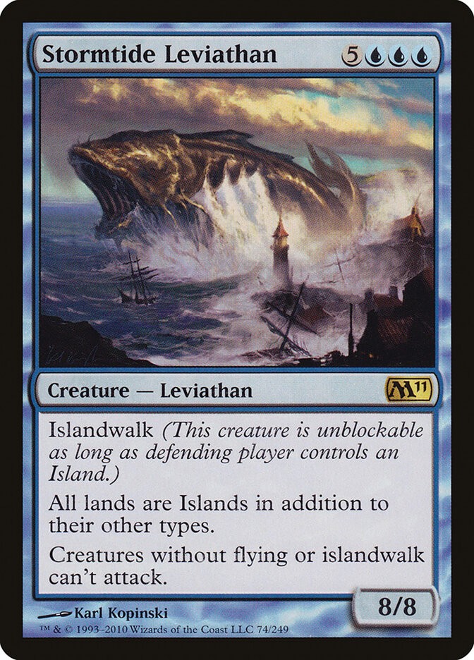 Stormtide Leviathan (074) Magic 2011 M11 MTG Magic