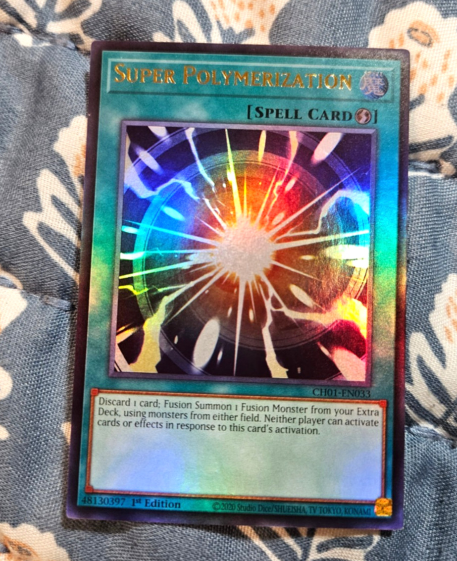 Super Polymerization ALL FOIL Edition CH01-EN033 – Yugioh