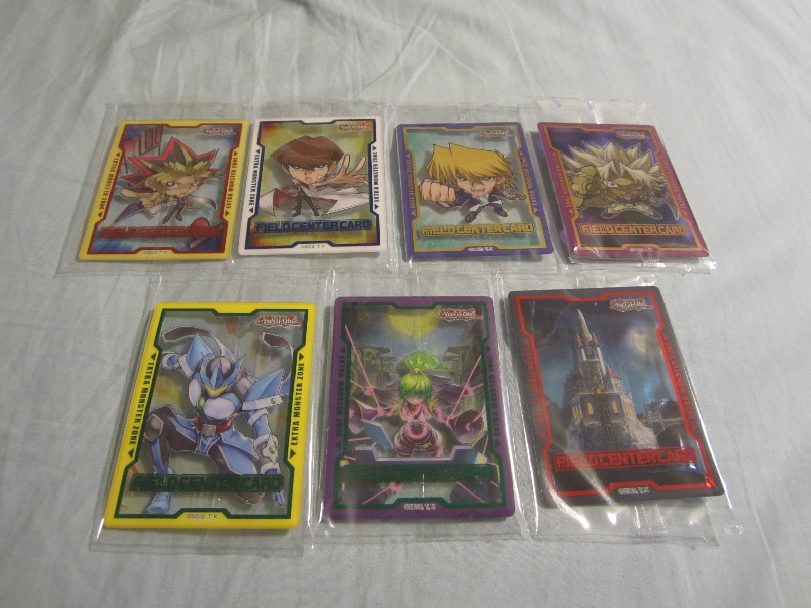 YuGiOh! Battles Legend: Glorious Gallery Field Center Cards – Yugi, Kaiba, Joey