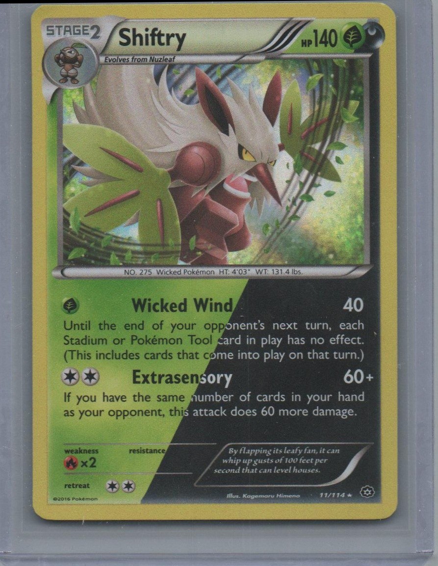 NM Shiftry – Cosmos Holo – #011/114 Miscellaneous Cards & Products Promo