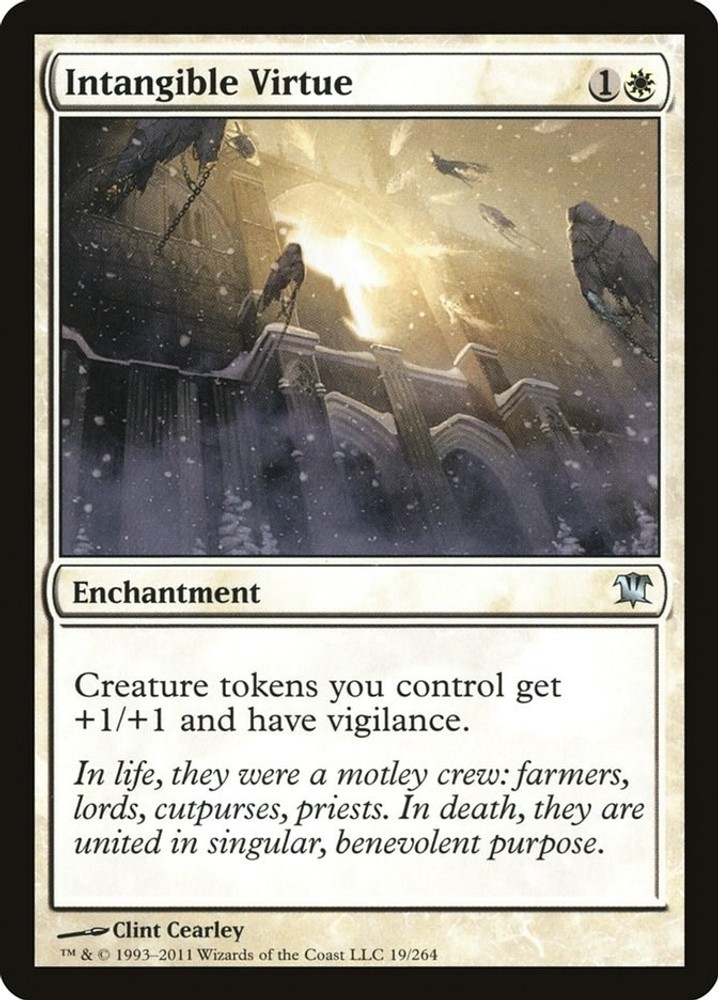 MP – Intangible Virtue [ISD – 19] Innistrad