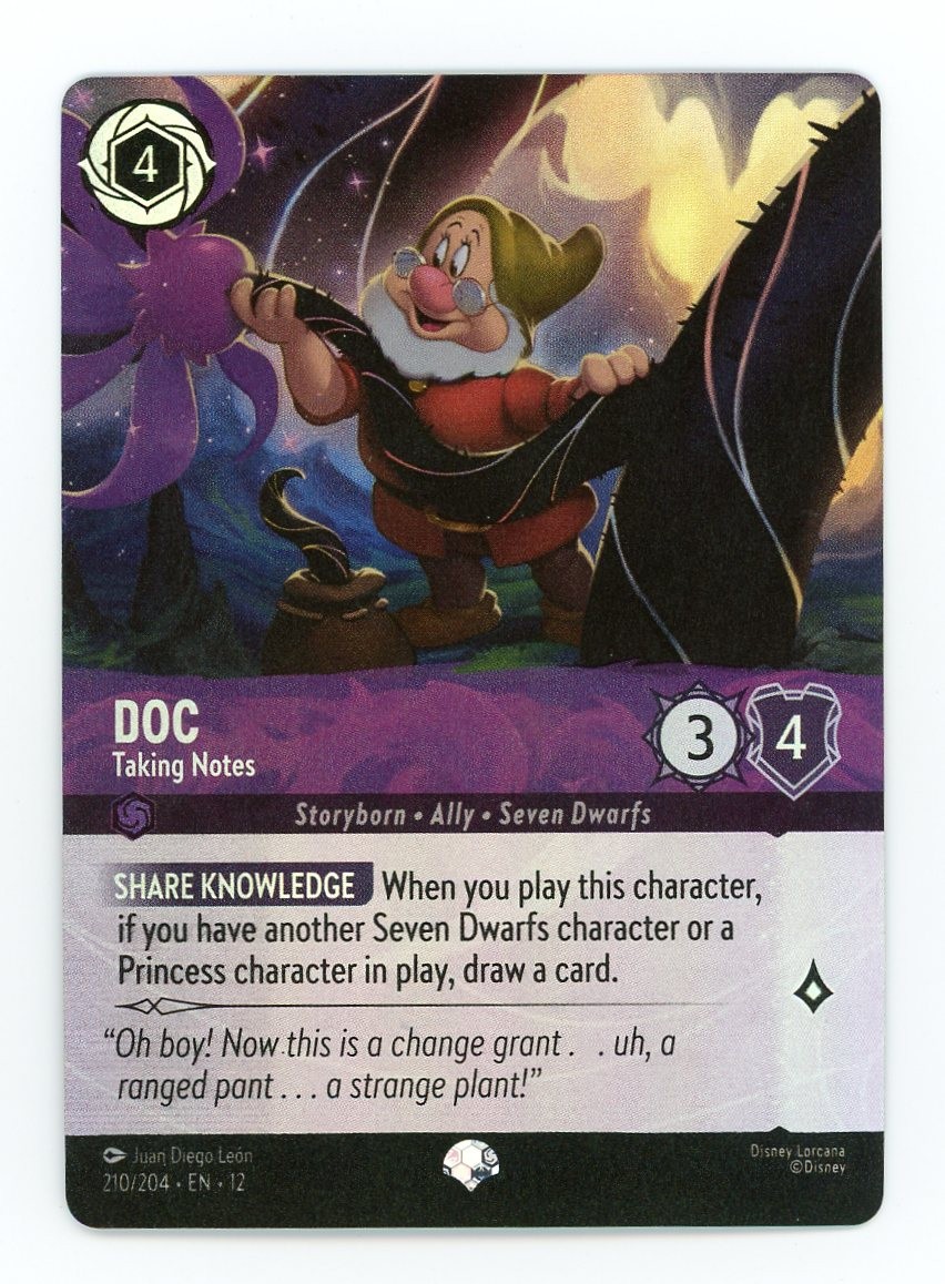 Wilds Unknown Doc #210/204 Holo