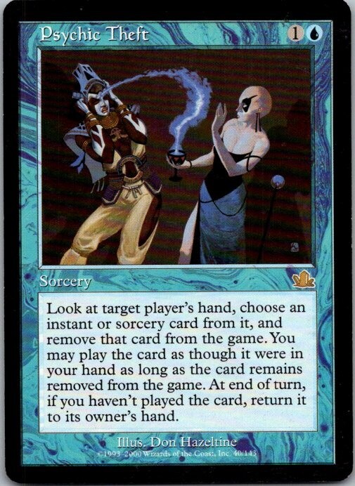 MTG Psychic Theft Prophecy MP