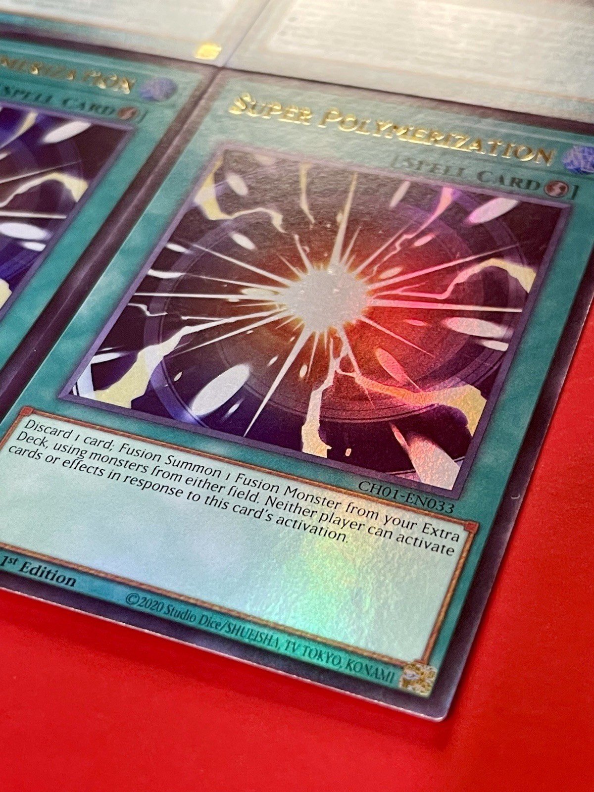 3x Super Polymerization + 3x Super Duper Polymerization | NM | 1st Ed | YuGiOh!