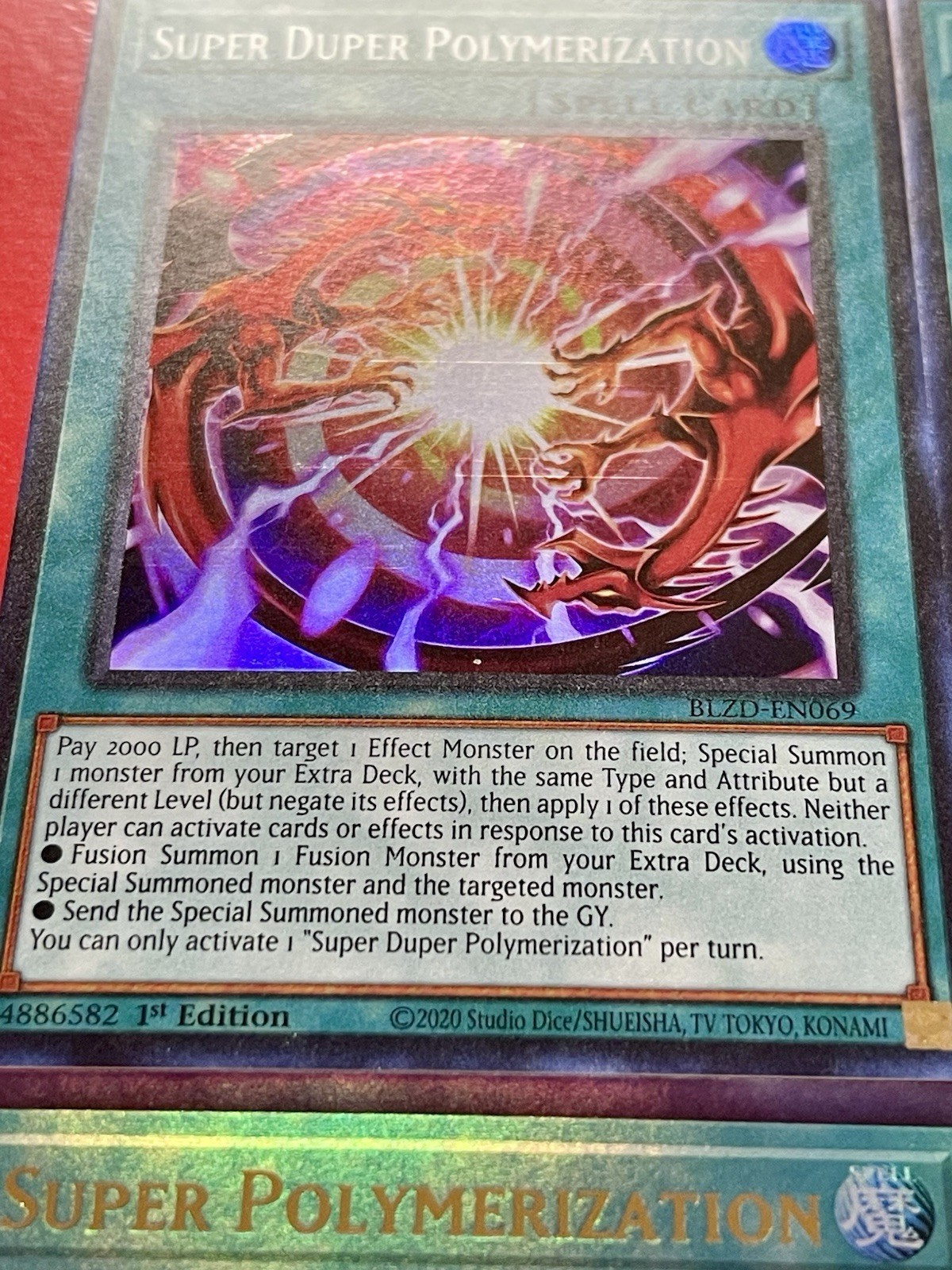 3x Super Polymerization + 3x Super Duper Polymerization | NM | 1st Ed | YuGiOh!