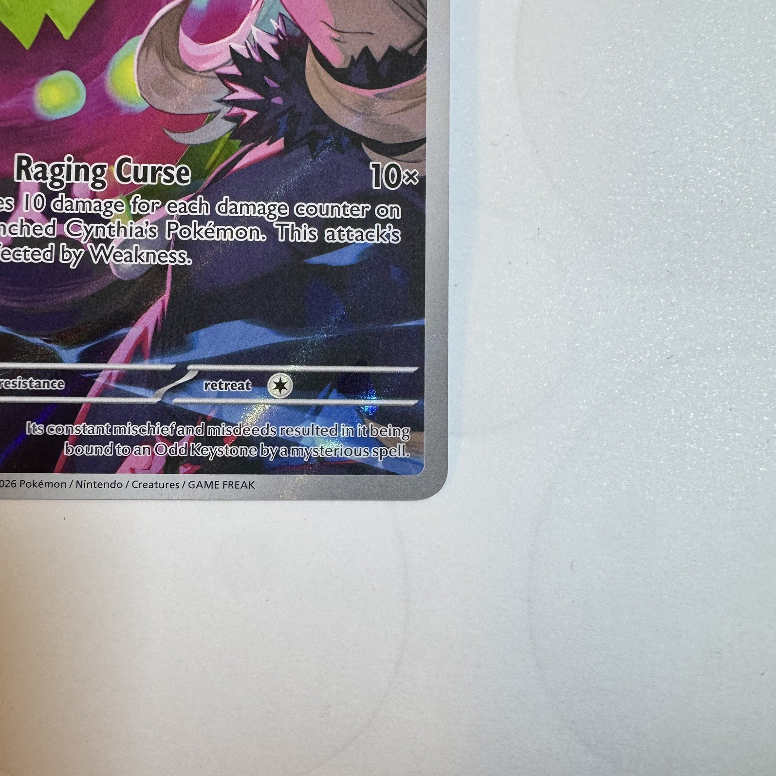 Cynthia’s Spiritomb 244/217 Pokémon TCG Ascended Heroes Holo Illustration Rare