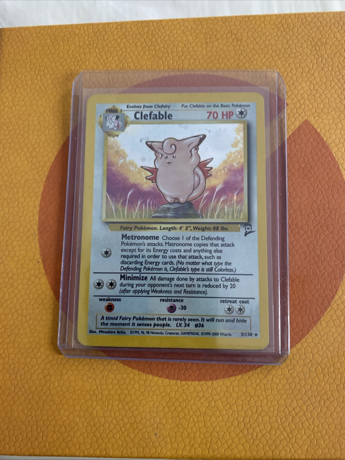 Clefable 01/64 Jungle Holo