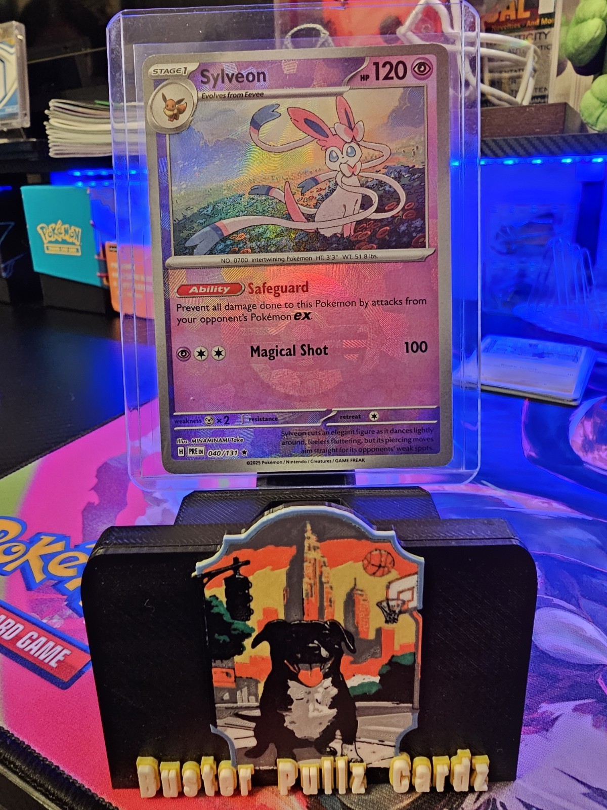 Pokémon TCG Sylveon (Poke Ball Pattern) 40/131 SV: Prismatic Evolutions Holo